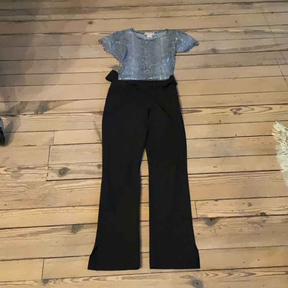 Chic Black Women's Flare Jumpsuit